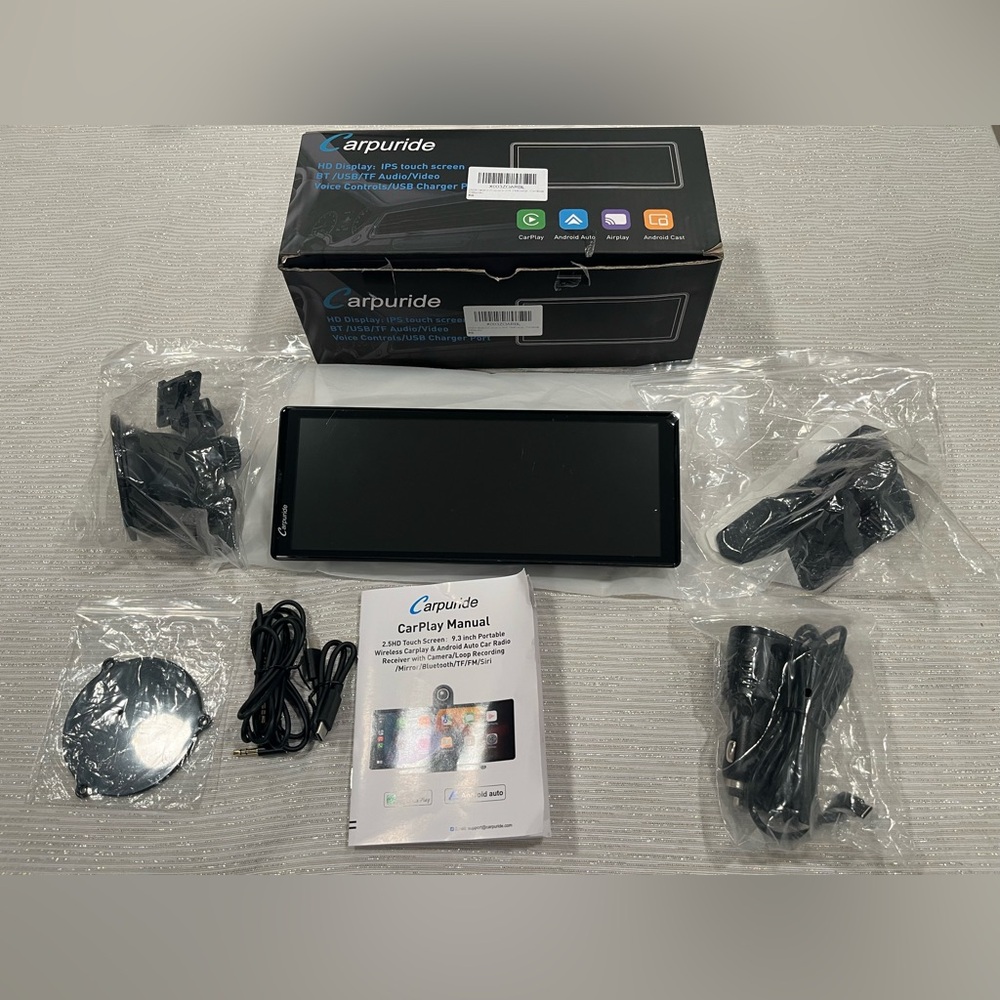 Carpuride 9.3 Inch Screen with Dashcam